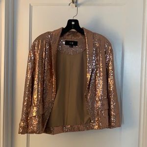 Forever 21 sequin blazer